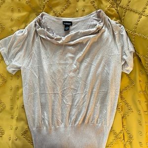 Gold short sleeved shirt